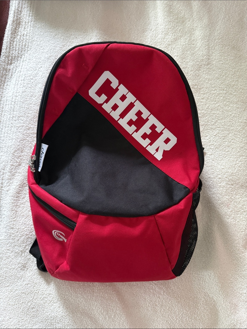 Cheer Red & Black Backpack - Chasse